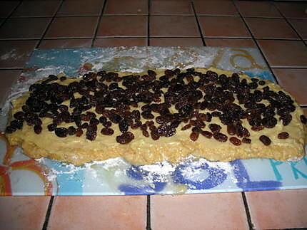 recette Pains aux raisins