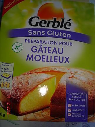 recette Ma version du "Gâteau moelleux Gerblé" sans gluten