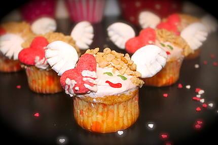 recette Cupcakes Cupidon (St Valentin)