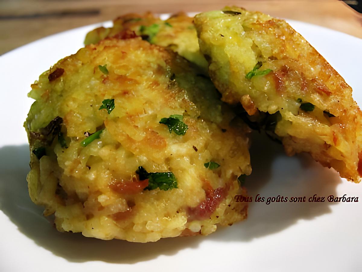 recette Croquettes de riz