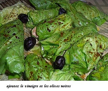 recette 2 salades : Nems de salade au thon  et endives au thon