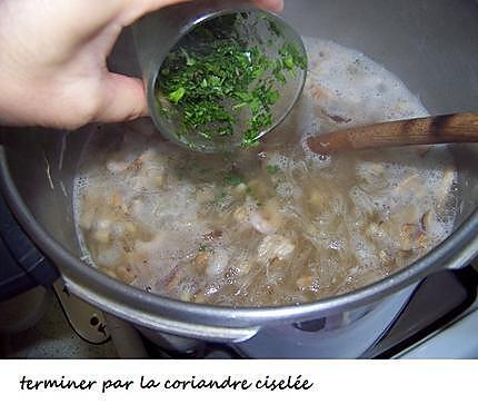 recette Soupe chinoise