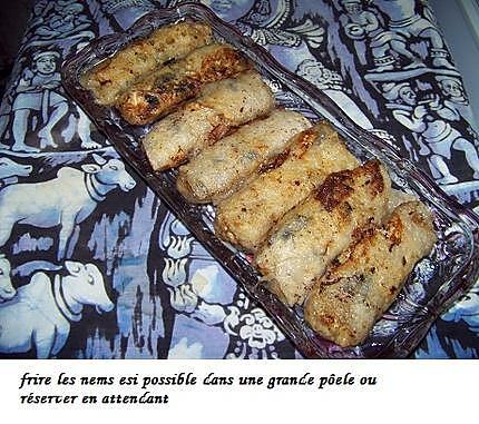 recette Nems