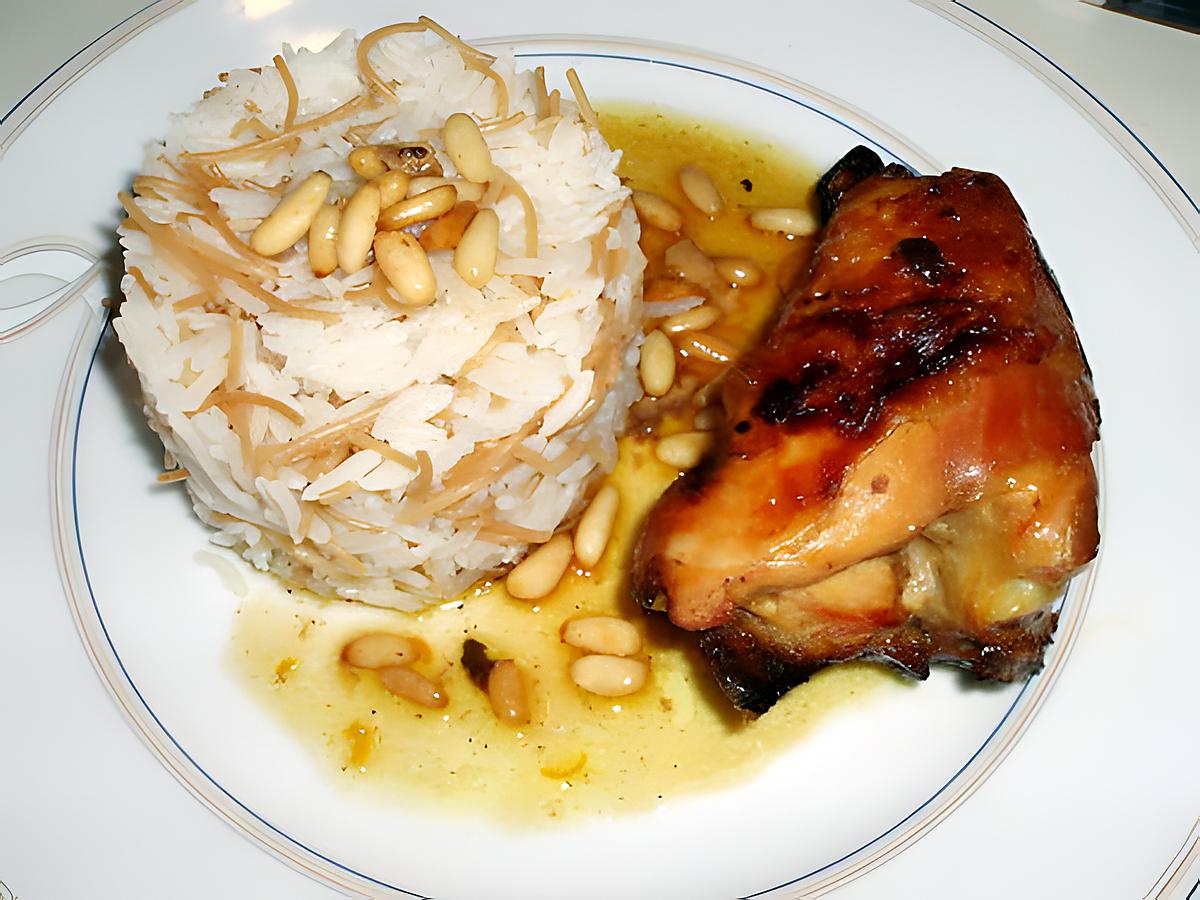 recette Poulet au rhum et à l'orange