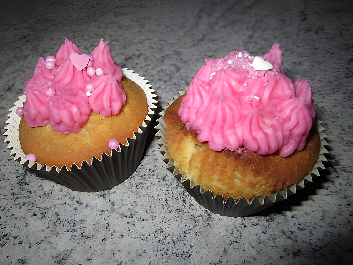 recette Duo cupcakes Valentins