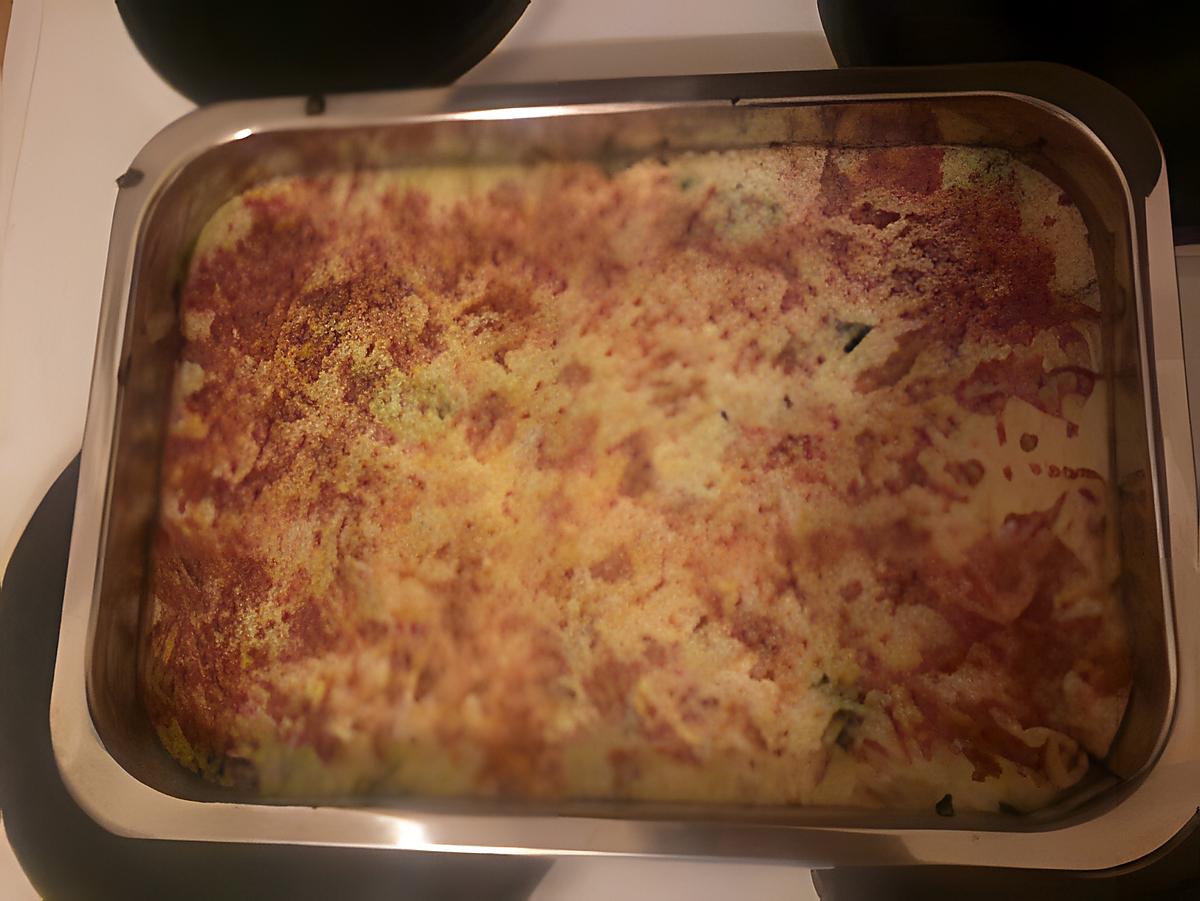 recette Gratin de courgettes