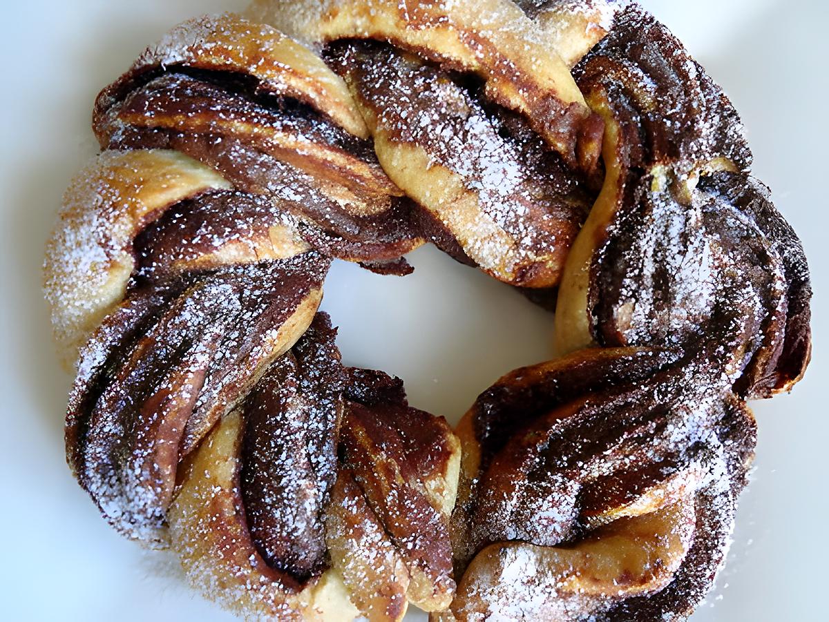 recette Kringle estonien au nutella