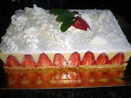 recette fraisier