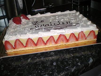 recette fraisier