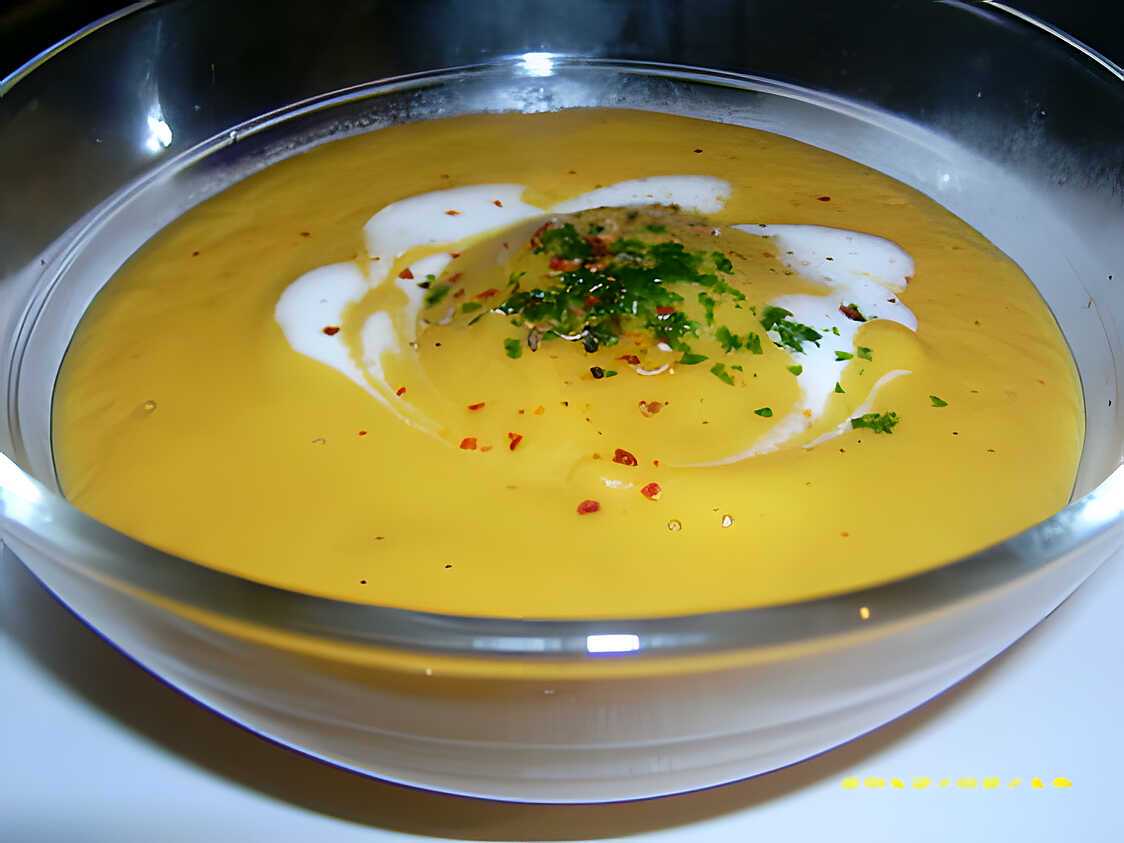Recette de Velouté de carottes au cumin