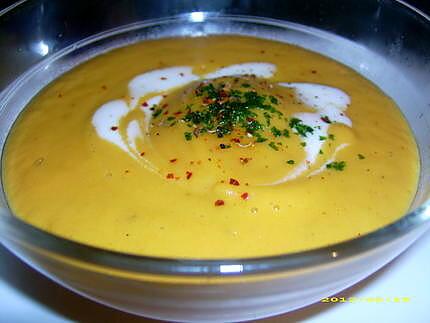 recette velouté de carottes au cumin