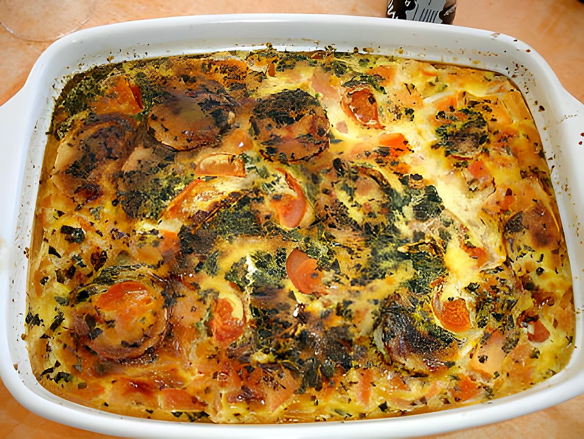 recette clafoutis tomate,chevre,basilic