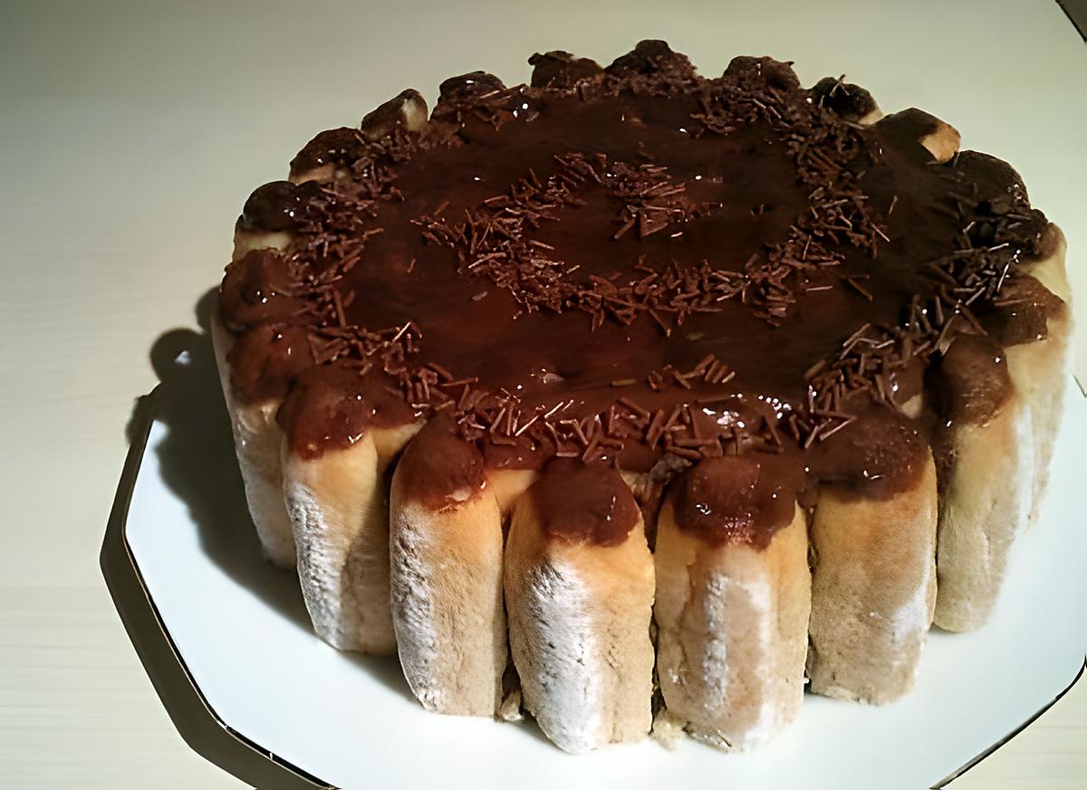 recette La charlotte au chocolat