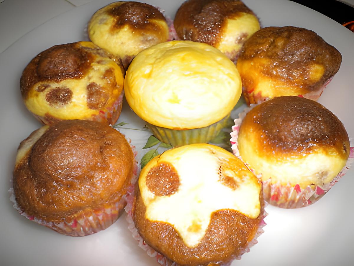 recette Les muffins marbrés de mes fils