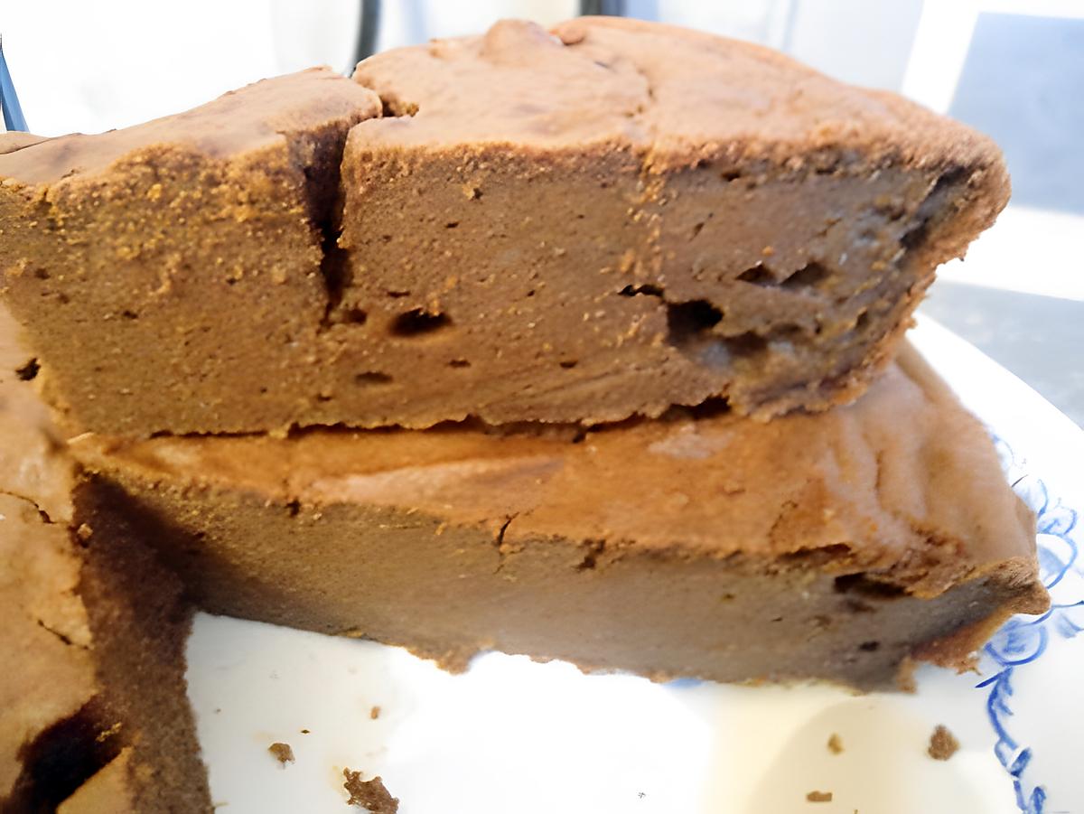 recette GÂTEAU DE POMMES DE TERRE AU CHOCOLAT