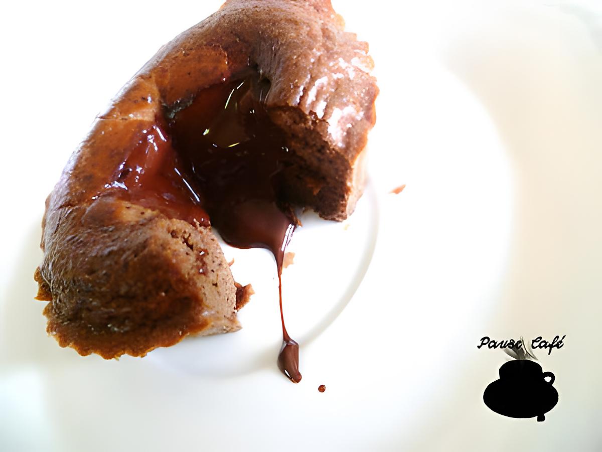 recette Coulants au chocolat caramel