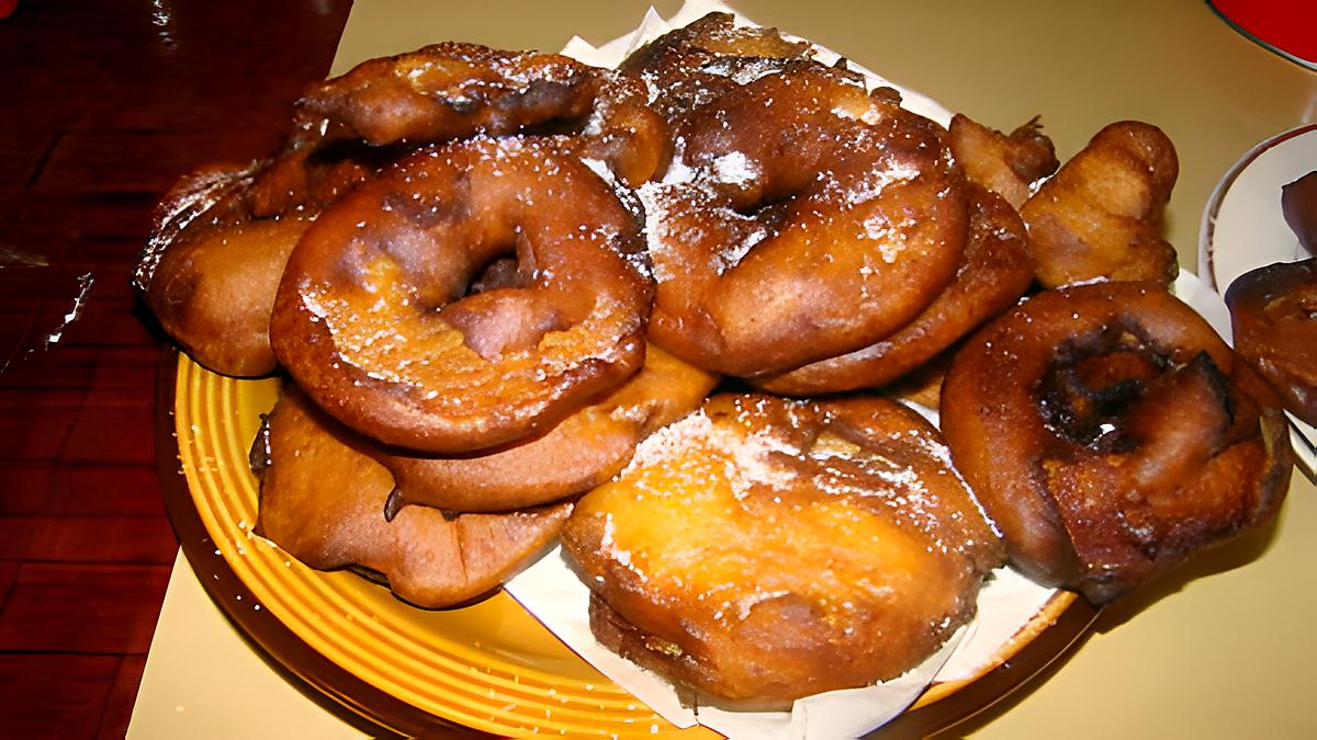 recette Mes beignets de pommes à l'ancienne