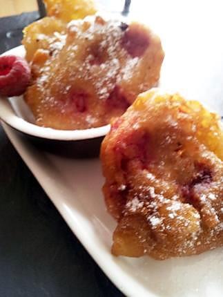 recette Beignets au framboises