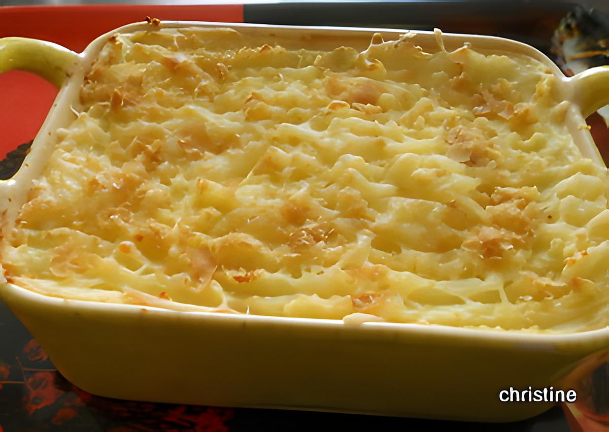 recette hachis parmentier aux légumes racines et tofu aux herbes