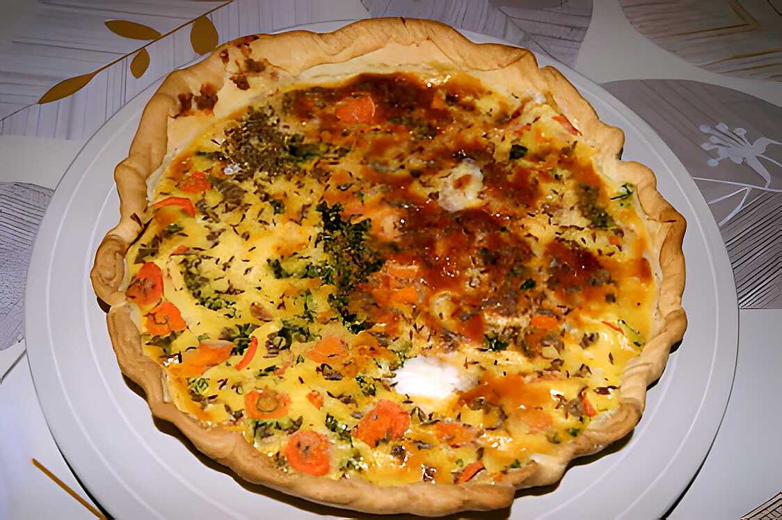 Tarte à La Carotte Et Au Cumin