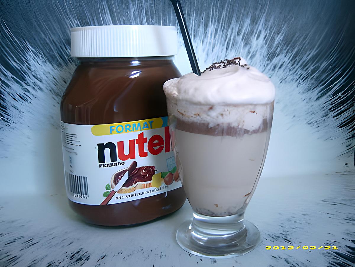 recette cappuccino au Nutella