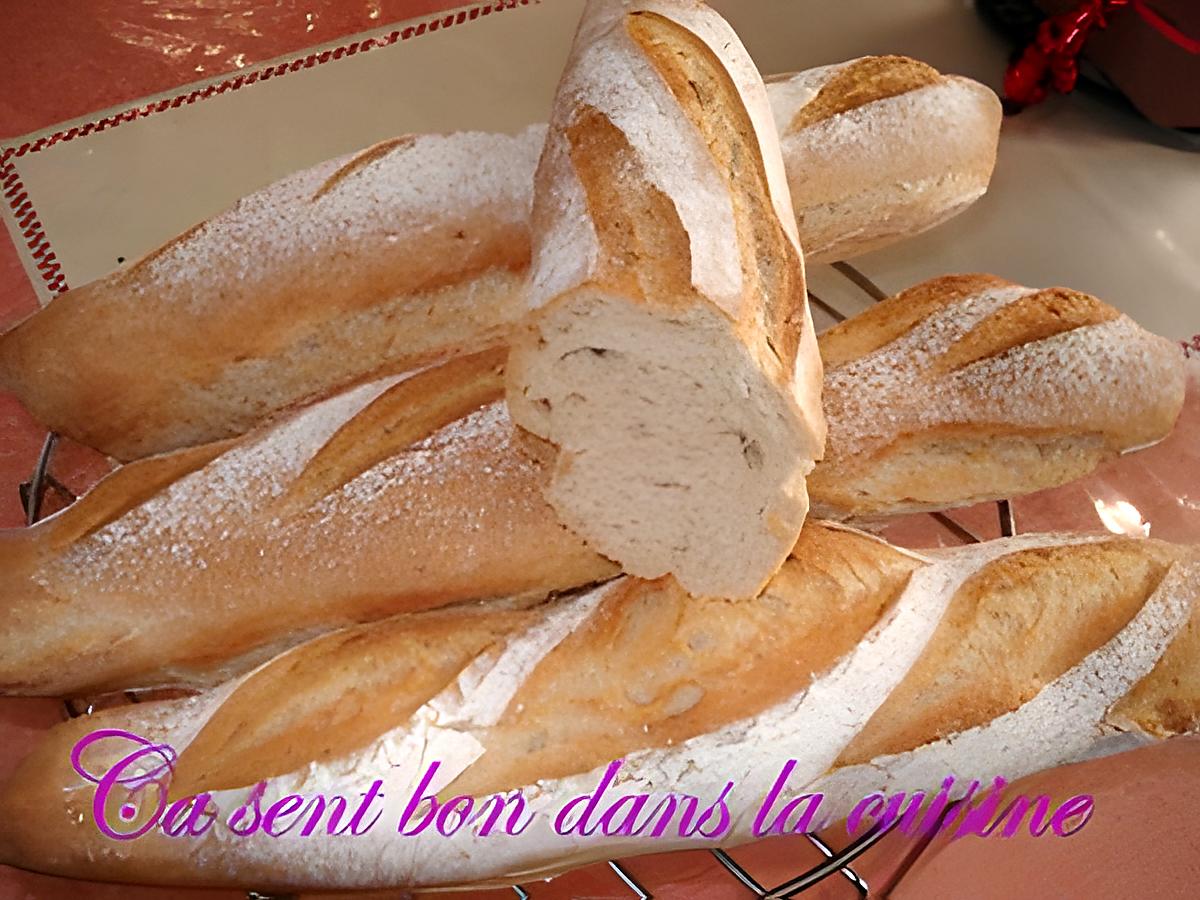 recette Baguettes à l'épeautre