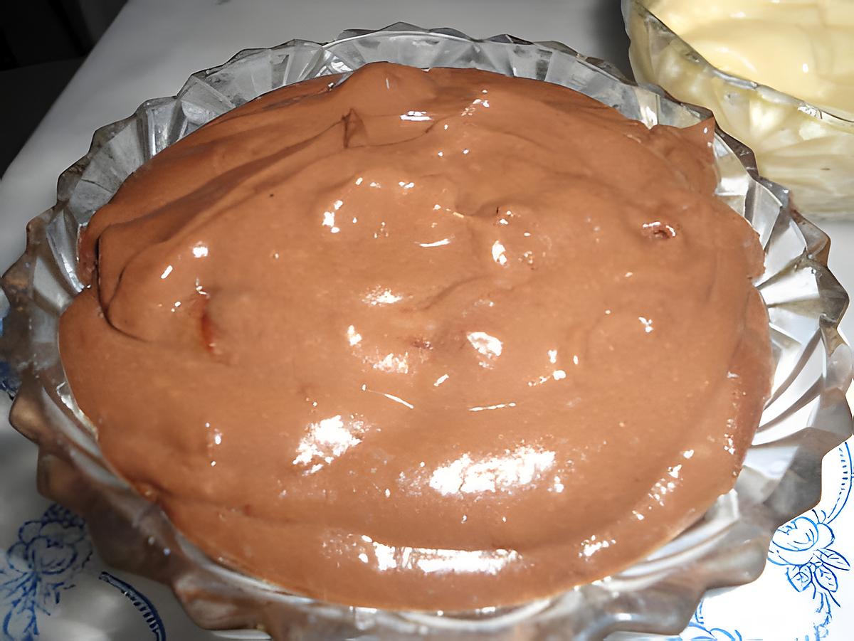 recette CRÈME PÂTISSIÈRE AU CHOCOLAT