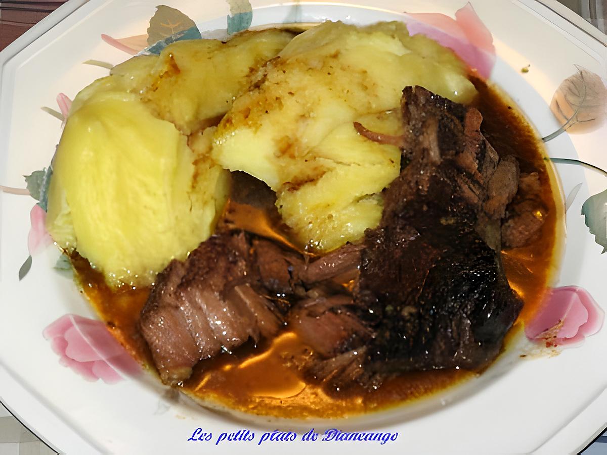 recette Rôti de palette et côte croisée Général Tao