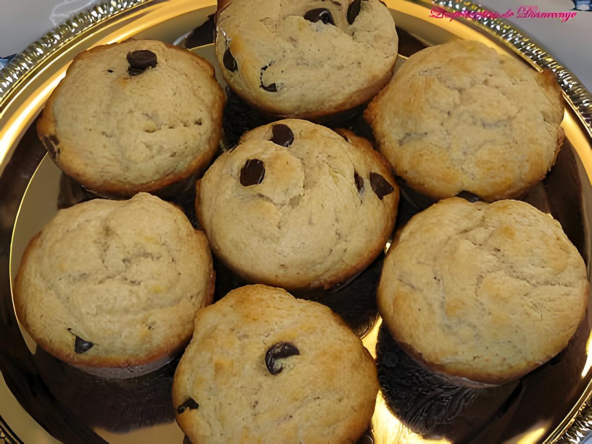 recette Muffins aux bananes et au beurre d'arachide