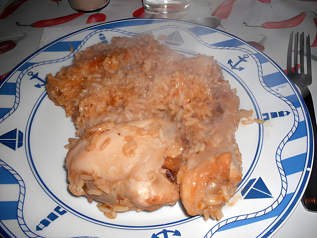 recette Pilaf de poulet sauté