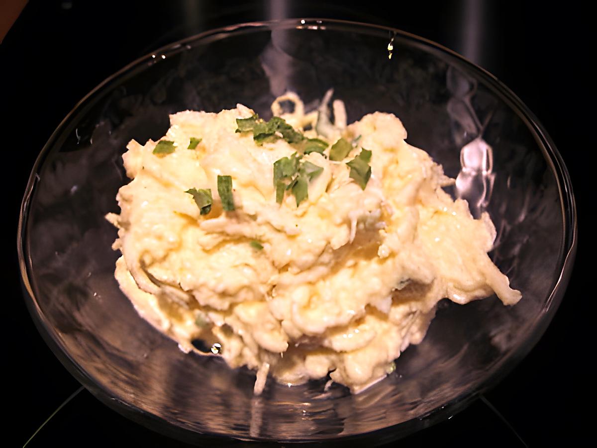 recette REMOULADE DE CELERI AU CRABE