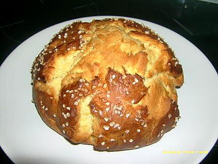 recette ma brioche à la fleur d'oranger et zestes d'oranges