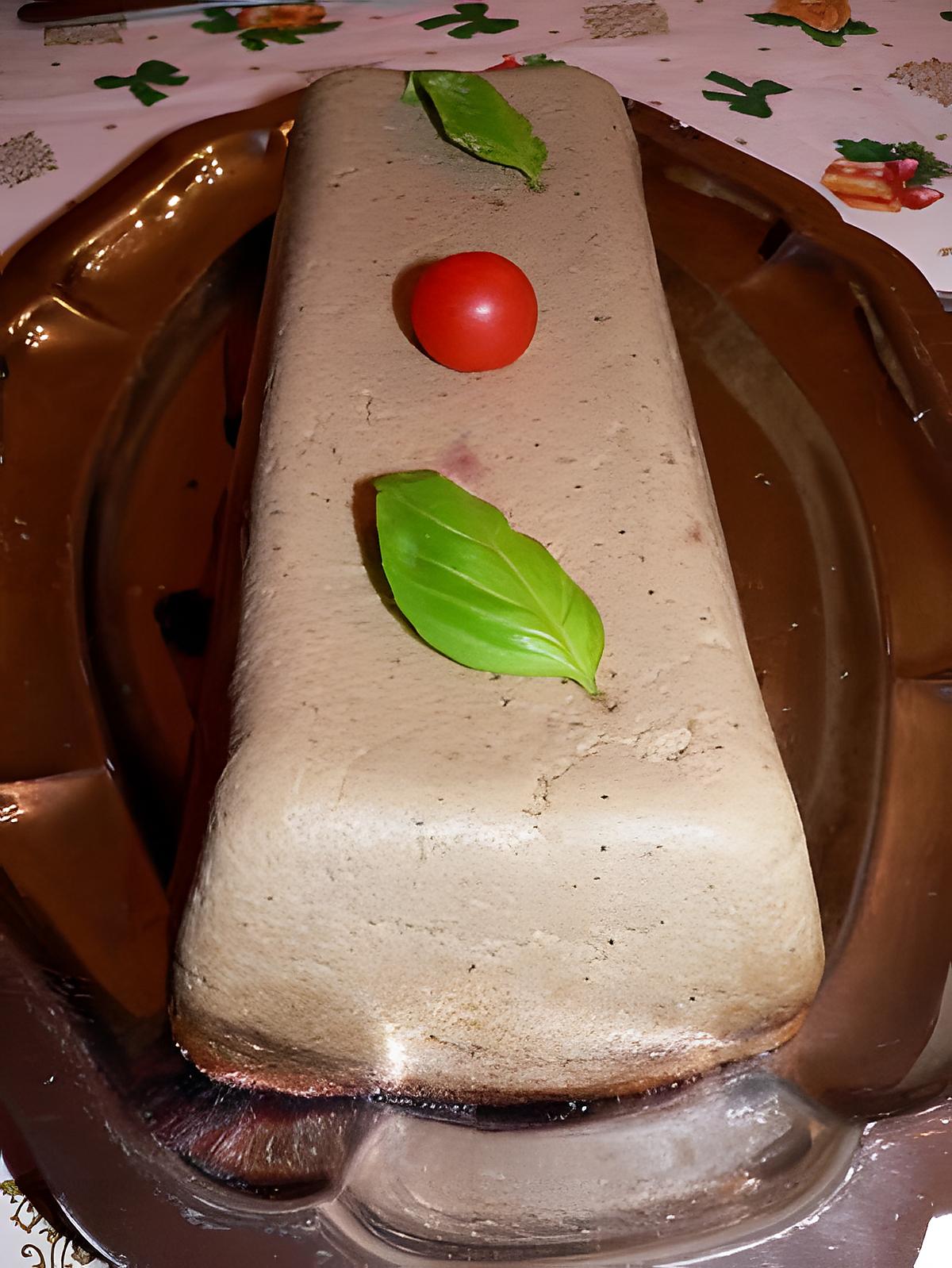 recette Terrine d'aubergine