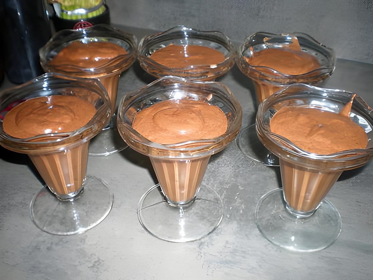 recette mousse au chocolat