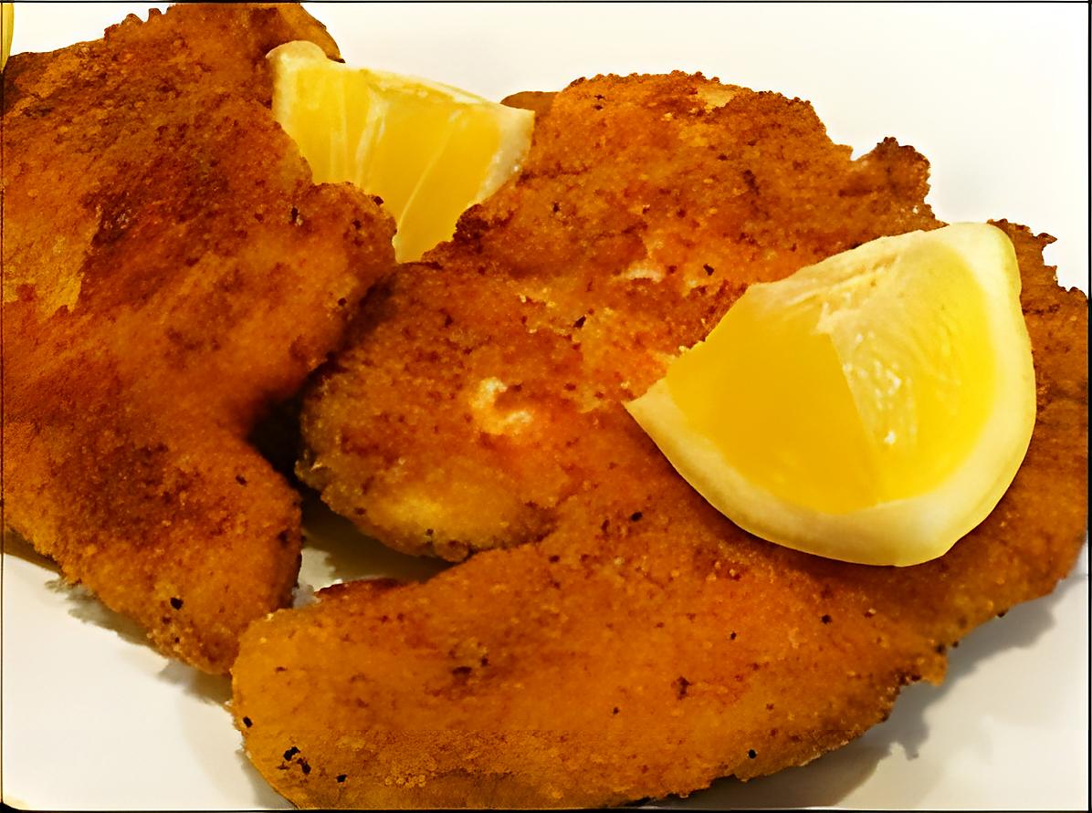 recette Escalope panée aux Curly