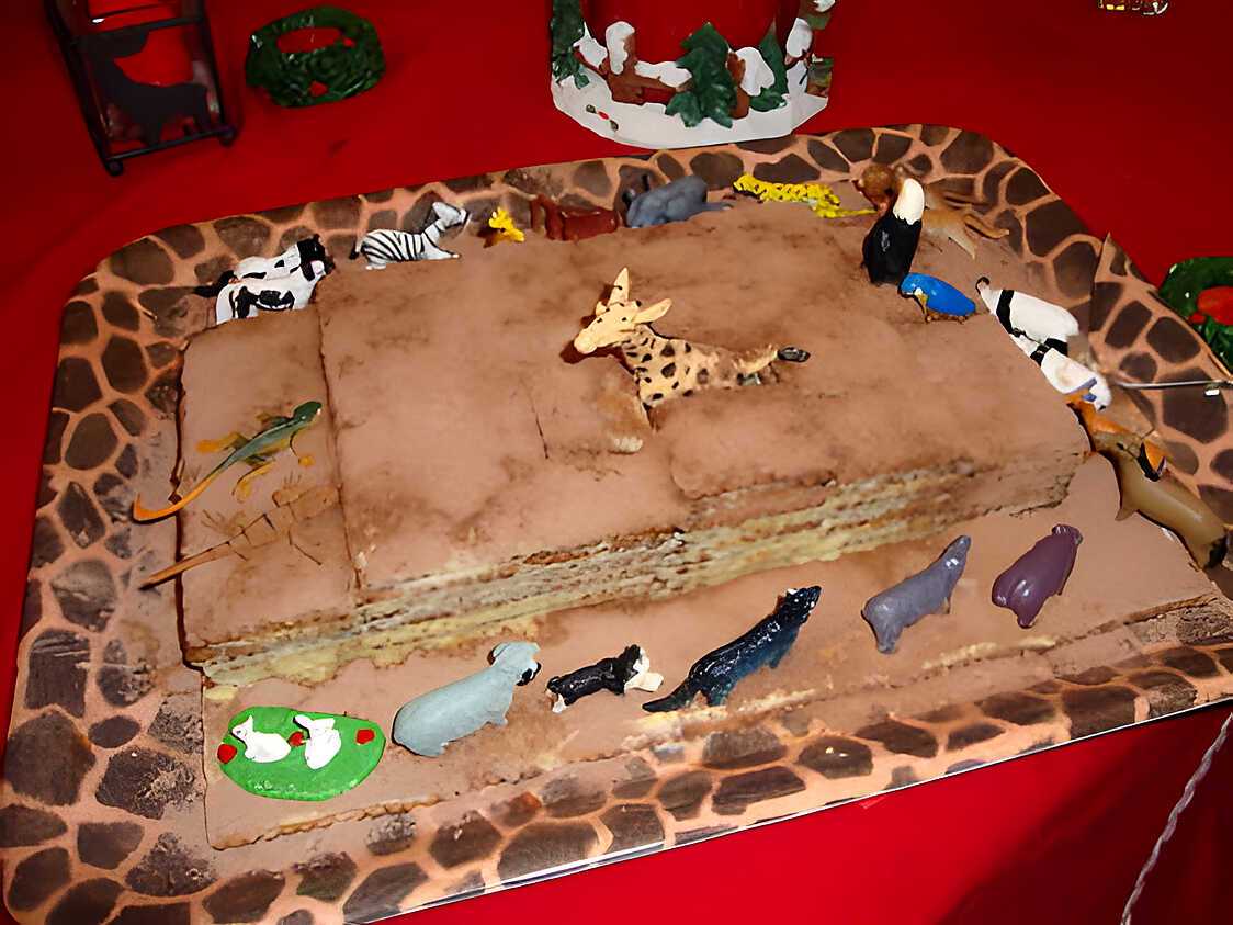 Recette de GATEAU de la famille pour les enfants L ARCHE DE NOé