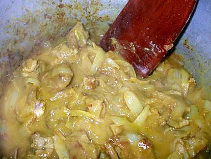 recette Tendrons de veau.... au curry...