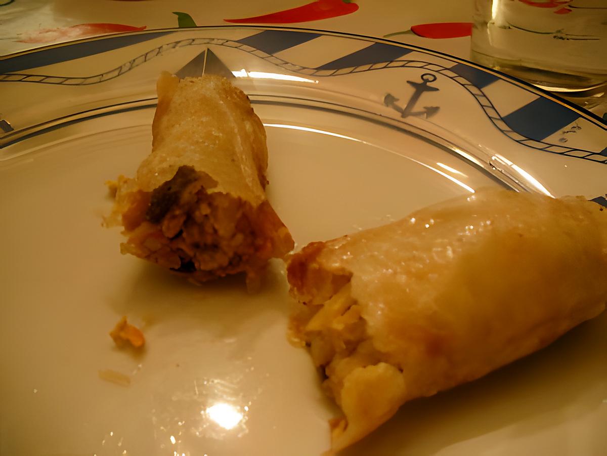 recette Nems au porc