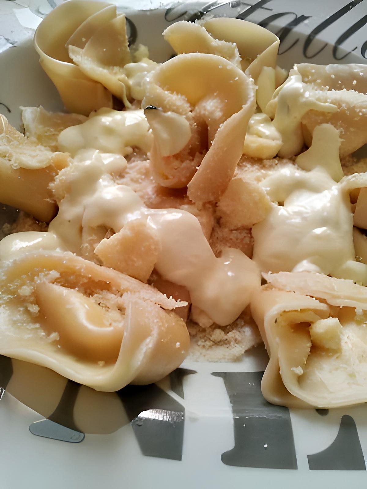 recette Tortellinis maison aux 4 fromages