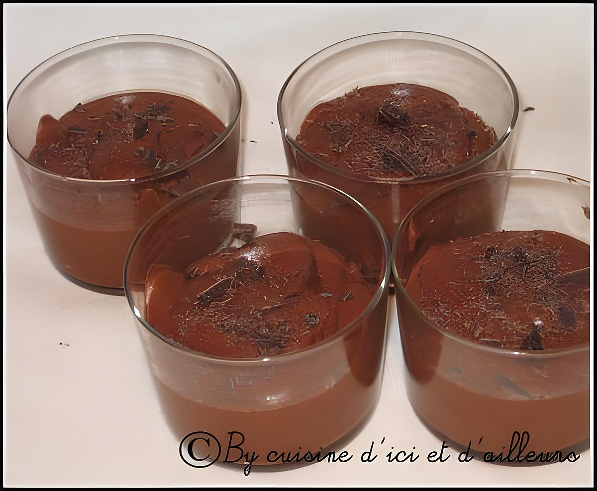 recette Mousse au chocolat corsé de Pierre Hermé