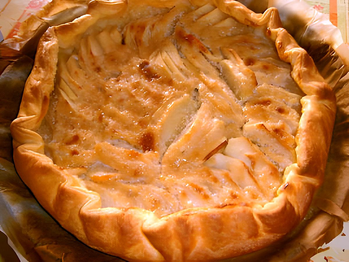 recette tarte aux pommes facile et rapide