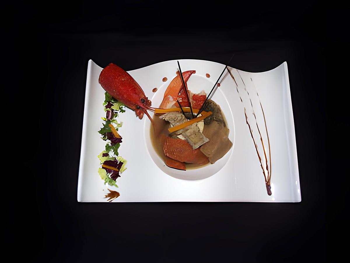 recette comment transformer un reste de bouillon en un repas gastronomique: le homard revisité