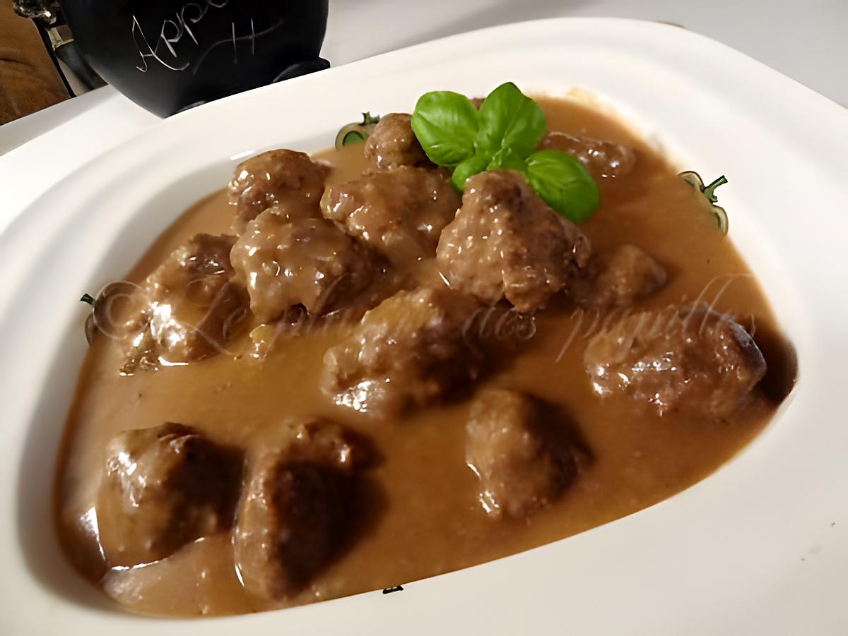 recette Ragoût de boulettes