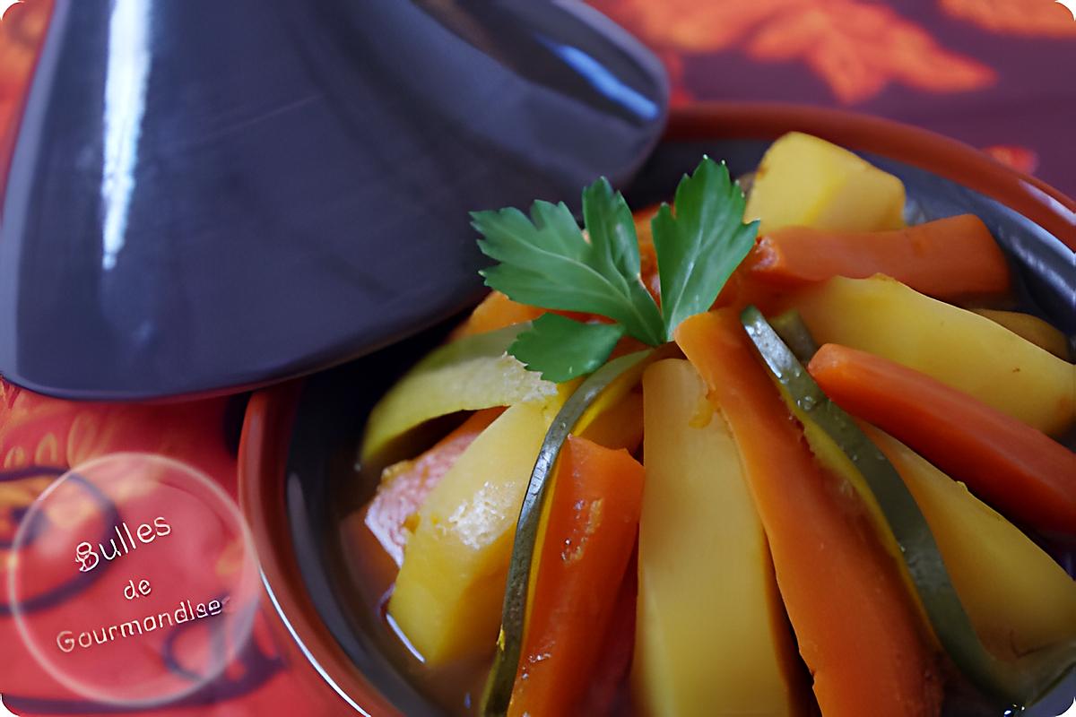 recette Tajine de légumes aux épices