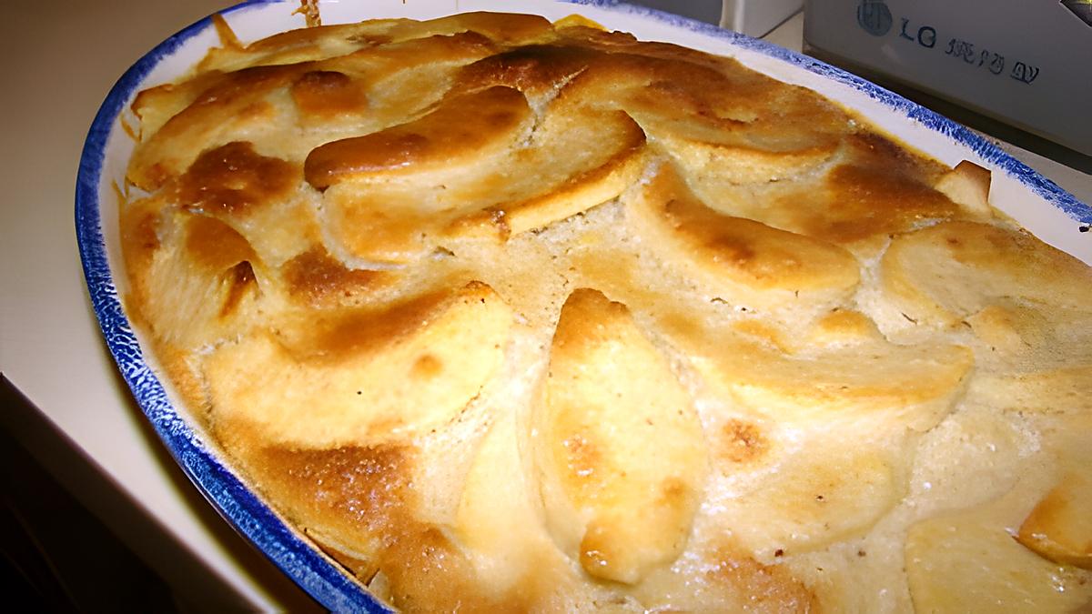 recette Pommes au soufflé d'amandes (dessert scandinave)