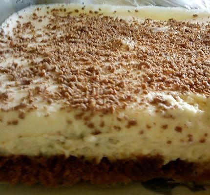 recette Tiramisu chocolat blanc et spéculos