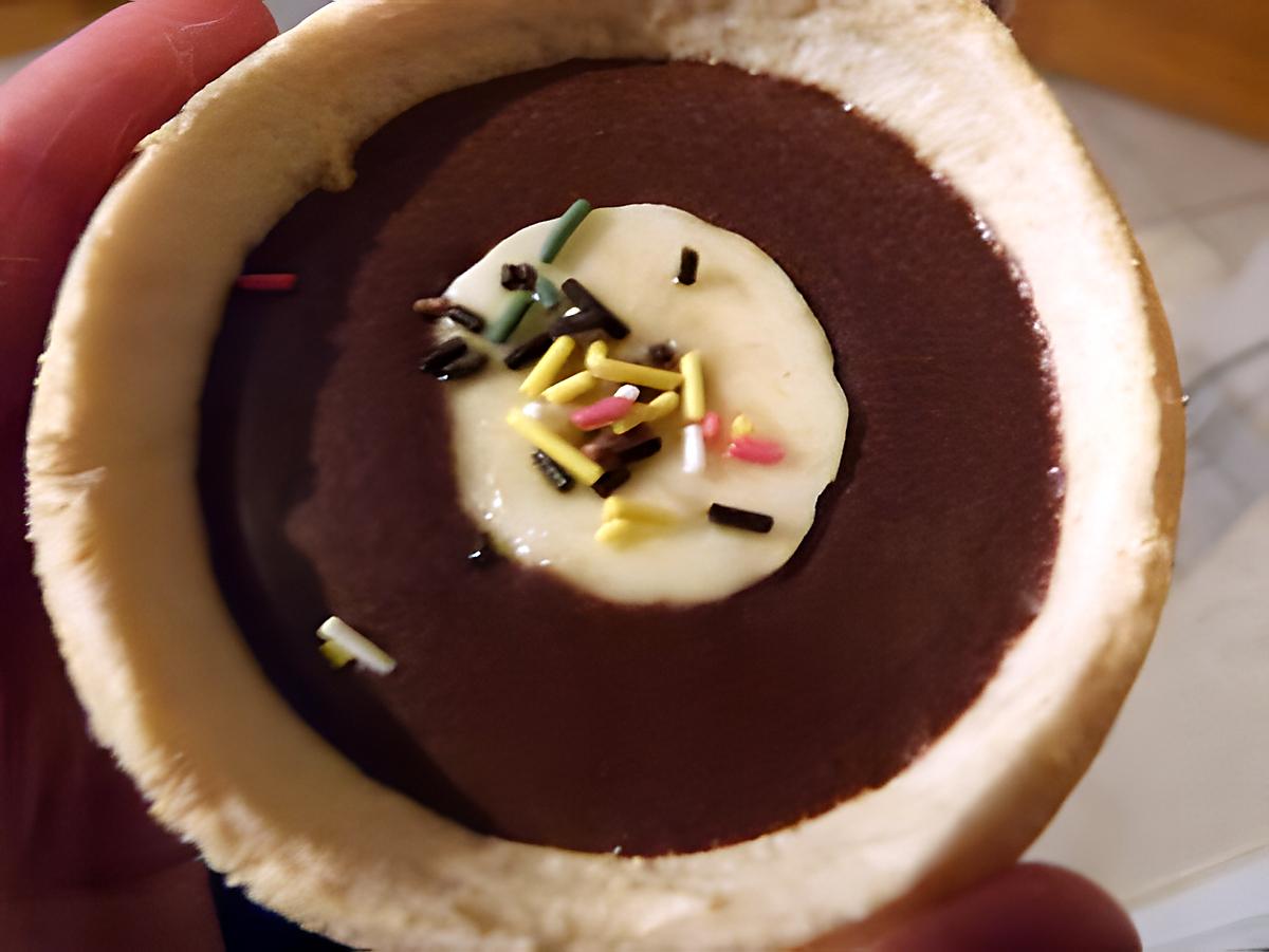 recette Tartelettes à la mousse aux chocolat