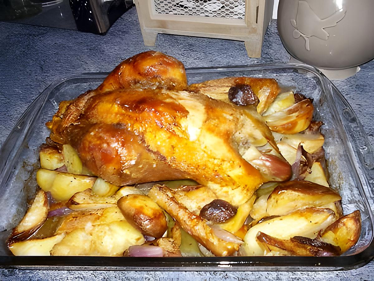 recette poulet rôti tout simplement