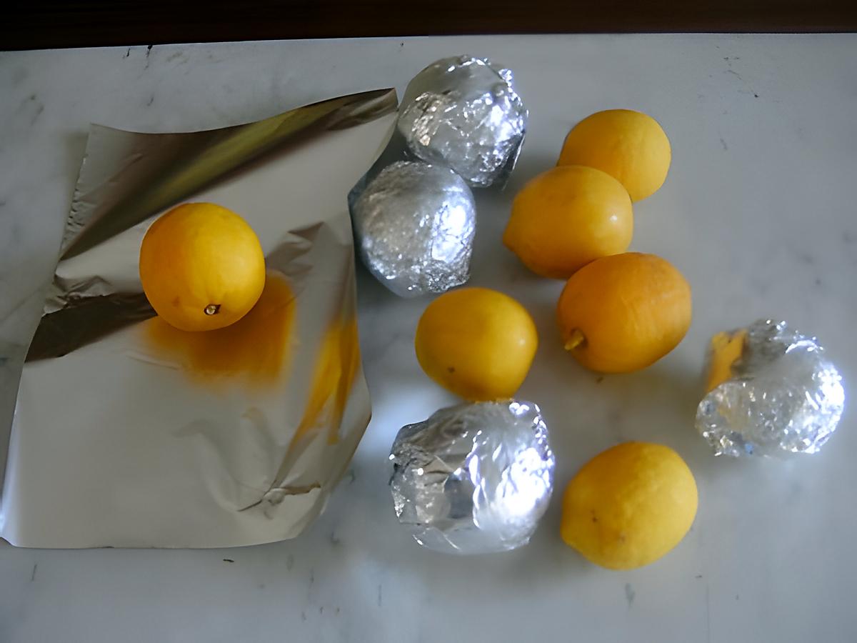 recette Conserver les citrons