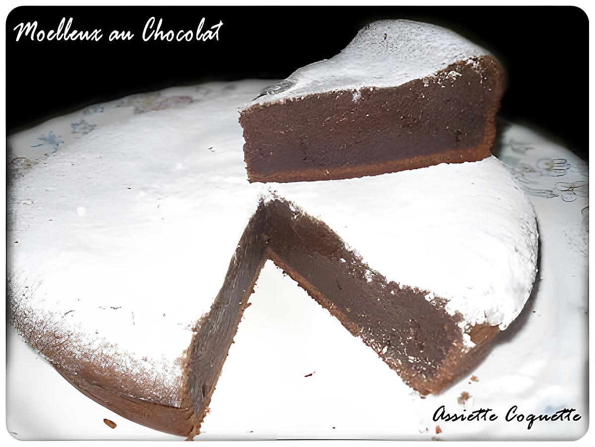 recette Moelleux au chocolat